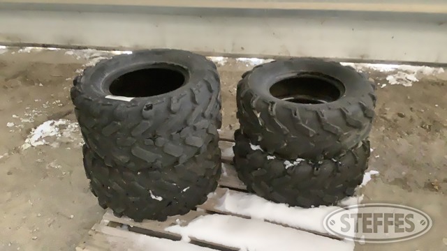 Pallet of ATV Tires